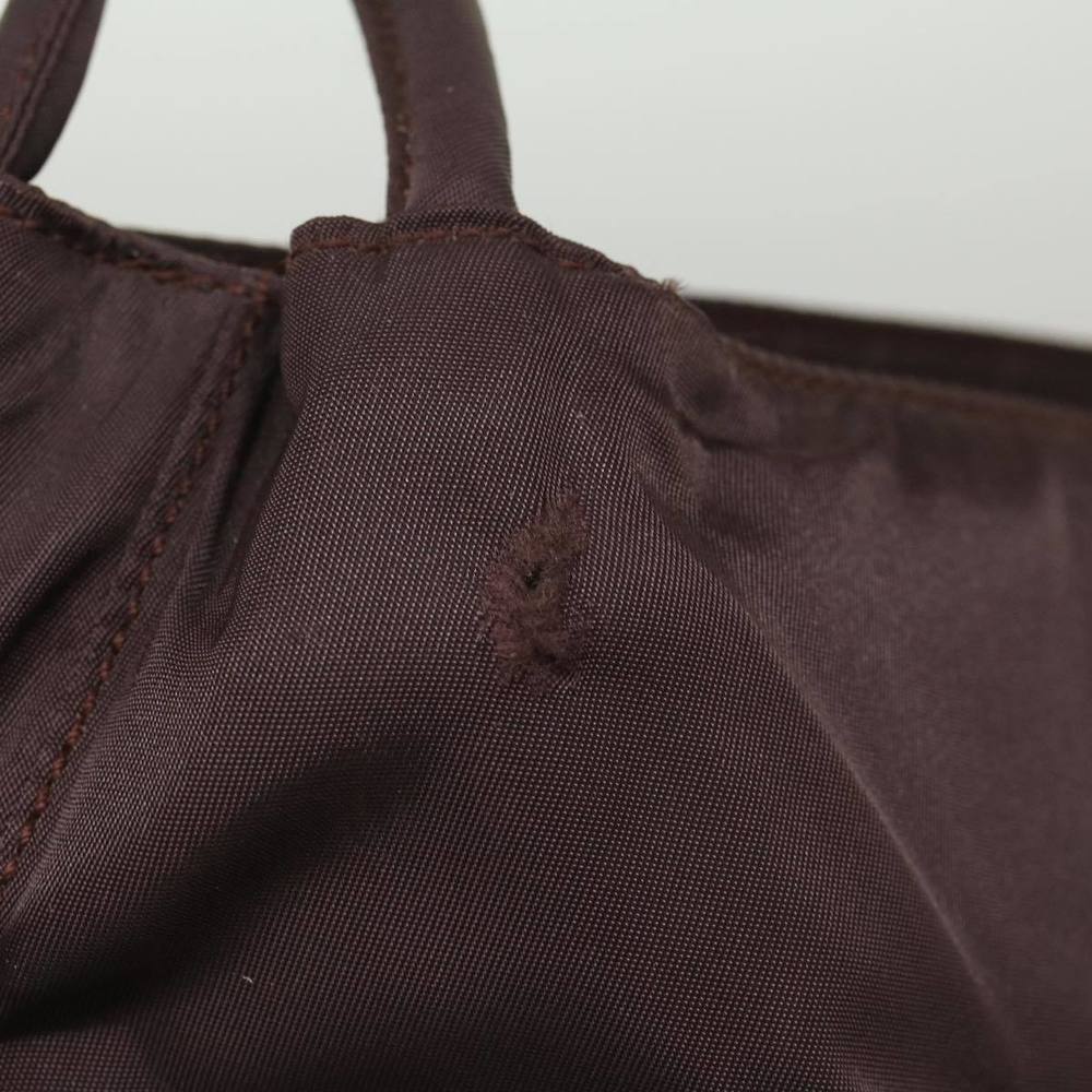PRADA Shoulder Bag Nylon Brown Auth bs7444 - Picture 2 of 16